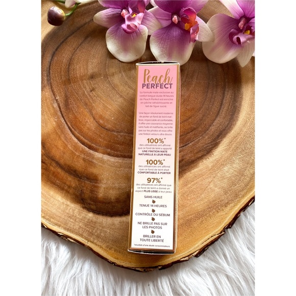 NWT Too Faced Peach Perfect Foundation- Sable - Picture 6 of 8